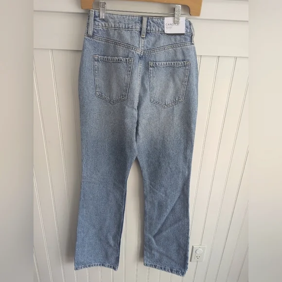 NWT High Rise Distressed Bootcut Jeans - Picture 3 of 3